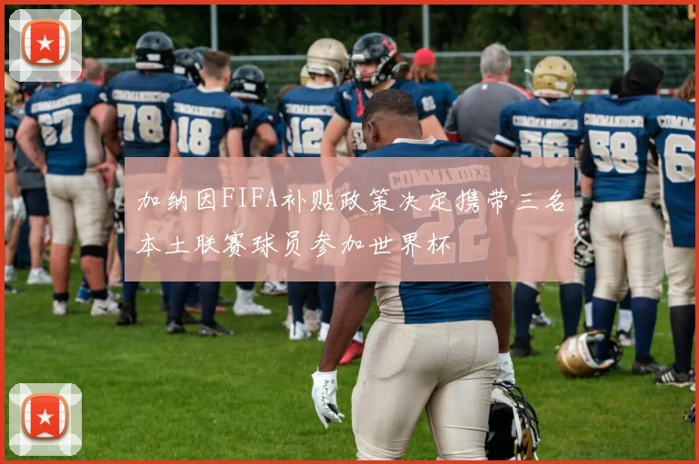 加纳因FIFA补贴政策决定携带三名本土联赛球员参加世界杯